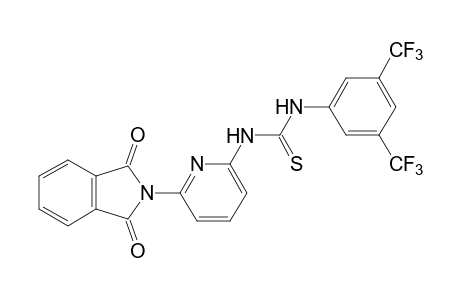 1-(alpha,alpha,alpha,alpha',alpha',alpha'-HEXAFLUORO-3,5-XYLYL)-3-(6-PHTHALIMIDO-2-PYRIDYL)-2-THIOUREA