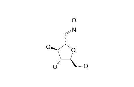 1-C-(ALPHA-D-ARABINOFURANOSYL)-METHANAL_(2,5-ANHYDRO-D-MANNOSE)_OXIME;MAJOR_ISOMER