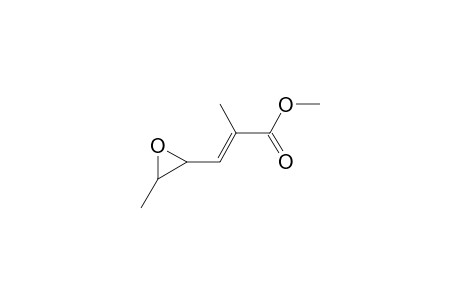 Methyl-(4R*,5R*,2E)-4,5-epoxy-2-methyl-2-hexenoate