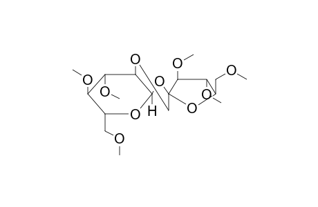 1',2-ANHYDRO-3,3',4,4',6,6'-HEXA-O-METHYLSUCROSE