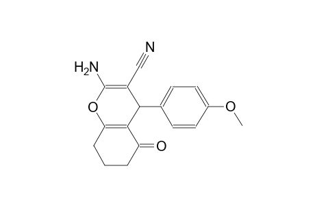 4H-1-benzopyran-3-carbonitrile, 2-amino-5,6,7,8-tetrahydro-4-(4-methoxyphenyl)-5-oxo-