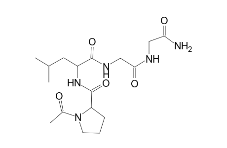 Ac-pro-leu-gly-gly-amine