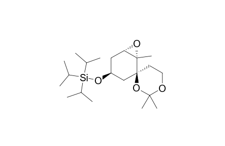 (6-R,7-S,8-S,10-S)-7,8-EPOXY-2,2,7-TRIMETHYL-10-TRI-ISO-PROPYLSILYLOXY-1,3-DIOXASPIRO-[5.5]-UNDECANE