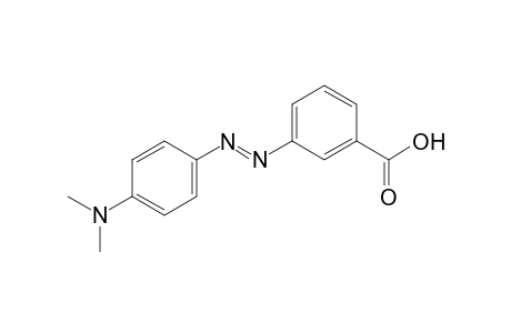 m-{[p-(dimethylamino)phenyl]azo}benzoic acid