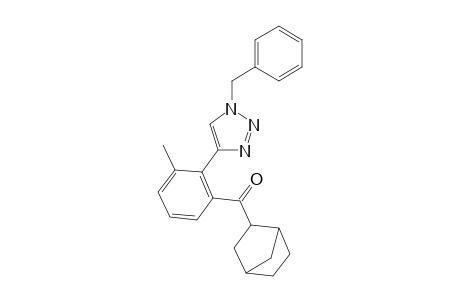 (2-(1-benzyl-1H-1,2,3-triazol-4-yl)-3-methylphenyl)(bicyclo[2.2.1]heptan-2-yl)methanone