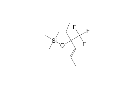 TRANS-1,1,1-TRIFLUORO-2-ETHYL-2-METHYL-3-BUTEN-2-TRIMETHYLSILYLETHER