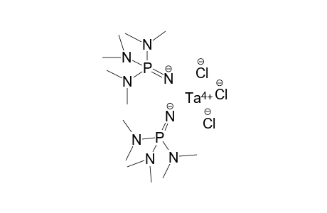 tantalum(V) bis((tris(dimethylamino)-lambda5-phosphaneylidene)amide) trichloride