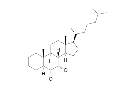 5-ALPHA-CHOLESTAN-6-ALPHA,7-ALPHA-DIOL