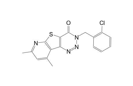 3-(2-chlorobenzyl)-7,9-dimethylpyrido[3',2':4,5]thieno[3,2-d][1,2,3]triazin-4(3H)-one