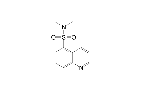 5-(N,N-DIMETHYLSULFAMOYL)-QUINOLINE