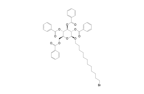 12-BROMODODECYL-TETRA-O-BENZOYL-BETA-D-GLUCOPYRANOSIDE