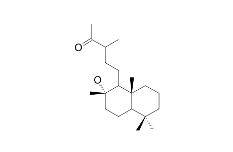 8-ALPHA-HYDROXYLABDAN-14-ONE