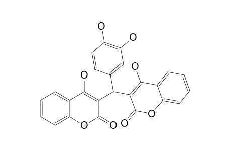 3,3''-(3',4'-DIHYDROXY-BENZYLIDENE)-BIS-(4-HYDROXY-COUMARIN)