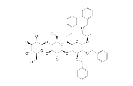 1-O-BENZYL-2-O-[4-O-[4-O-(BETA-D-GLUCOPYRANOSYL)-2,3,6-TRI-O-BENZYL-BETA-D-GLUCOPYRANOSYL]-ALPHA-D-GLUCOPYRANOSYL]-3-DEOXY-(2R)-GLYCEROL