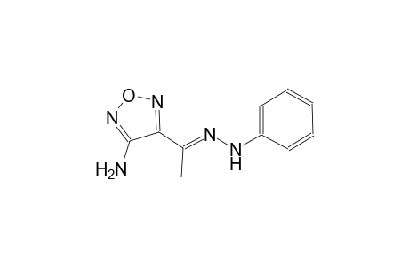 ethanone, 1-(4-amino-1,2,5-oxadiazol-3-yl)-, phenylhydrazone, (1E)-