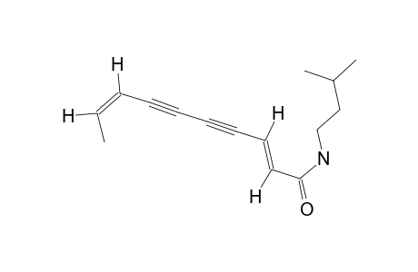 (2E,8Z)-DECA-2,8-DIEN-4,6-DIYNOIC-ACID-ISOPENTYL-AMIDE