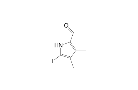 5-iodanyl-3,4-dimethyl-1H-pyrrole-2-carbaldehyde