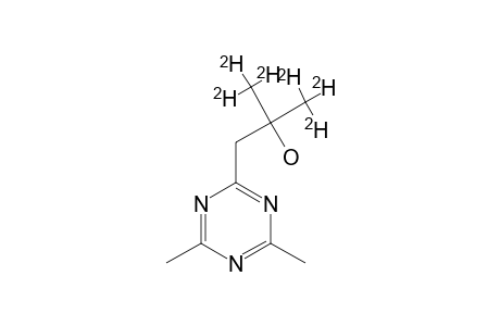 2-METHYL-D3-1-(4,6-DIMETHYL-S-TRIAZIN-2-YL)-2-PROPANOL-3,3,3-D3