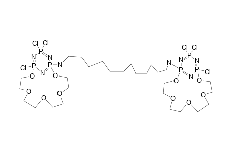 N3P3CL3[O(CH2CH2O)4]-NH(CH2)12NH-N3P3CL3-[O(CH2CH2O)4]