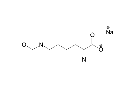 EPSILON-N-HYDROXYMETHYLLYSINE;ANION