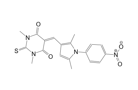 5-{[2,5-dimethyl-1-(4-nitrophenyl)-1H-pyrrol-3-yl]methylene}-1,3-dimethyl-2-thioxodihydro-4,6(1H,5H)-pyrimidinedione