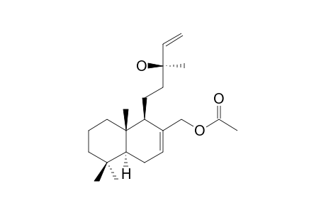 17-ACETOXY-(13S)-HYDROXY-7,14-LABDADIENE