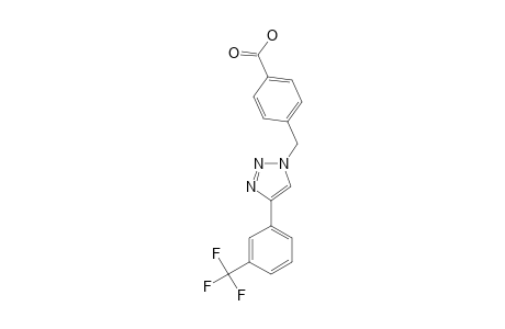 4-[[4-[3-(TRIFLUOROMETHYL)-PHENYL]-1H-1,2,3-TRIAZOL-1-YL]-METHYL]-BENZOIC-ACID