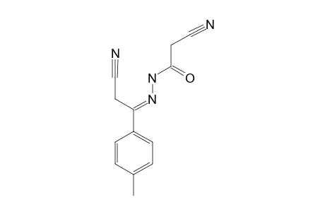 4-METHYL-OMEGA-CYANOACETOPHENONE-CYANOACETYLHYDRAZONE