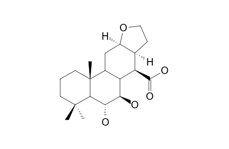 6-ALPHA,7-BETA-DIHYDRO-12,13,15,16-TETRAHYDROVOUACAPAN-17-BETA-OIC-ACID