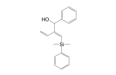 (E)-2-[(Dimethylphenylsilyl)methylene]-1-phenylbut-3-en-1-ol