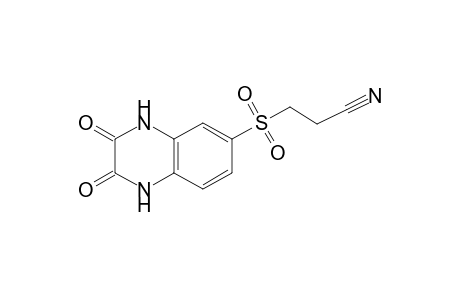 3-(2,3-Dioxo-1,2,3,4-tetrahydro-quinoxaline-6-sulfonyl)-propionitrile