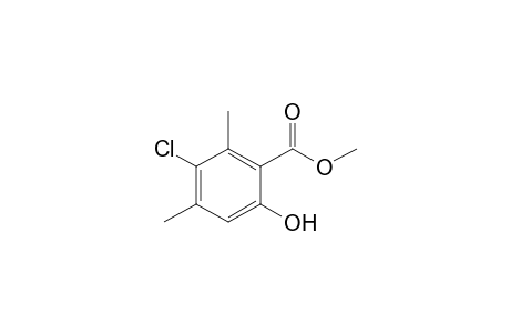 Methyl 3-chloro-6-hydroxy-2,4-dimethylbenzoate