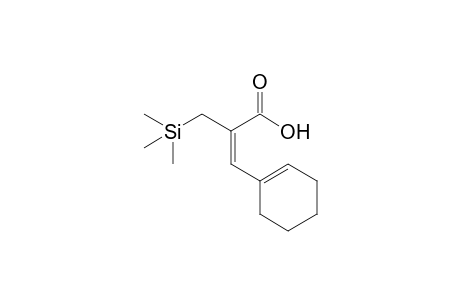 (2E)-3-(Cyclohex-1-en-1-yl)-2-[(trimethylsilyl)methyl]prop-2-enoic Acid