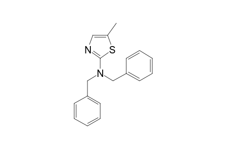 2-Dibenzylamino-5-methyl-thiazole