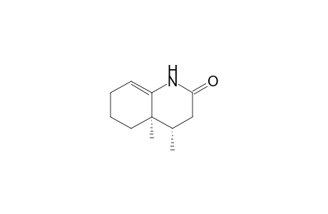 (4S,4aR)-4,4a-Dimethyl-3,4,4a,5,6,7-hexahydroquinolin-2(1H)-one