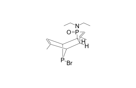 3-OXO-3-DIETHYLAMINO-5,8-DIMETHYL-10-BROMO-3,10-DIPHOSPHATRICYCLO[5.2.1.0(2,6)]DECA-4,8-DIENE