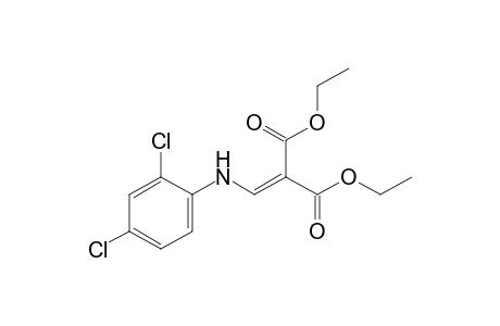 [(2,4-dichloroanilino)methylene]malonic acid, diethyl ester