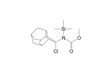 Carbamic acid, (chlorotricyclo[3.3.1.13,7]decylidenemethyl)(trimethy lsilyl)-, methyl ester