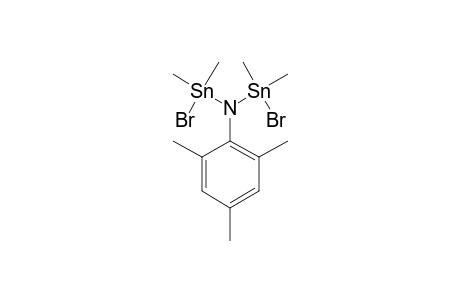 BIS-(BROMODIMETHYLSTANNYL)-MESITYLAMINE