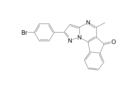 2-(4-BROMOPHENYL)-5-METHYL-6H-INDENO-[2,1-E]-PYRAZOLO-[1,5-A]-PYRIMIDIN-6-ONE