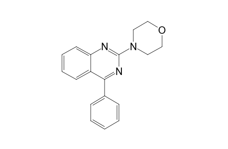 4-(4-phenyl-2-quinazolinyl)morpholine