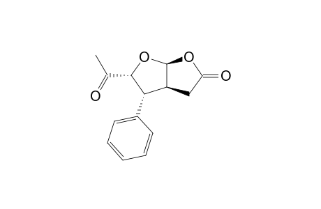 (3AS,4R,5R,6AS)-5-ACETYL-4-PHENYLTETRAHYDROFURO-[2,3-B]-FURAN-2(6AH)-ONE