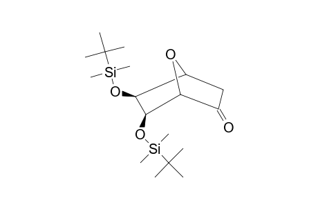 (+)-(1R,4R,5R,6S)-5-EXO,6-EXO-BIS-([(TERT.-BUTYL)-DIMETHYLSILYL]-OXY)-7-OXABICYCLO-[2.2.1]-HEPTAN-2-ONE