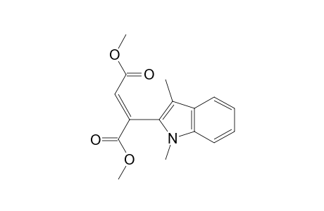 (E)-2-(1,3-dimethyl-2-indolyl)-2-butenedioic acid dimethyl ester