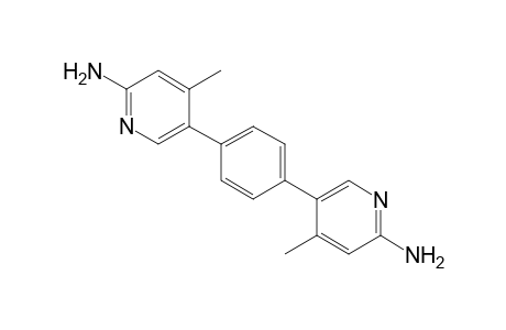 5-[4-(6-amino-4-methyl-3-pyridinyl)phenyl]-4-methyl-2-pyridinamine