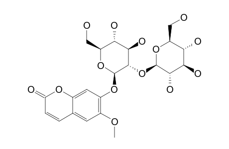 SCOPOLETIN_7-O-BETA-D-SOPHOROSIDE