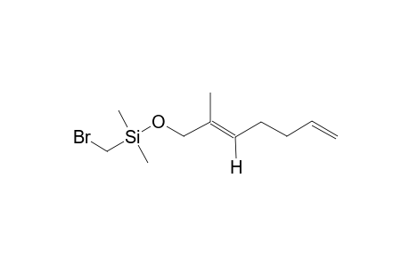 (E)-7-[(BROMOMETHYL)-DIMETHYLSILYLOXY]-6-METHYLHEPTA-1,5-DIENE