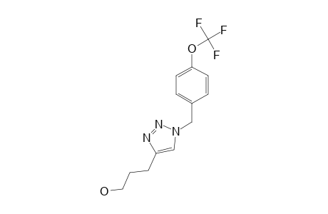 3-[1'-(4''-TRIFLUOROMETHOXYBENZYL)-1',2',3'-TRIAZOL-4'-YL]-PROPAN-1-OL