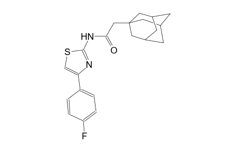 2-(1-adamantyl)-N-[4-(4-fluorophenyl)-1,3-thiazol-2-yl]acetamide