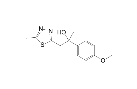 2-(4-Methoxyphenyl)-1-(5-methyl-1,3,4-thiadiazol-2-yl)-2-propanol